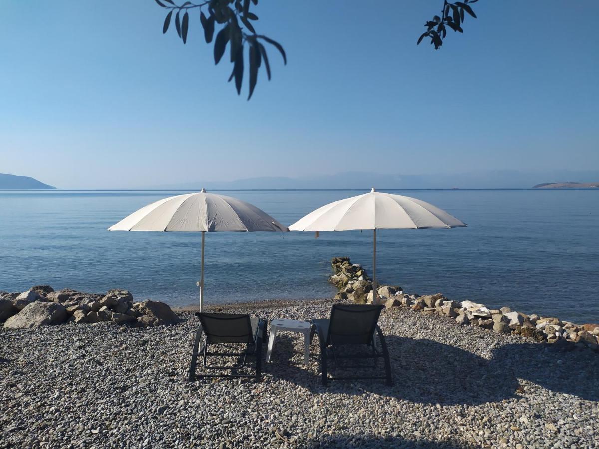 Kalafatis Beach Home Итеа Экстерьер фото