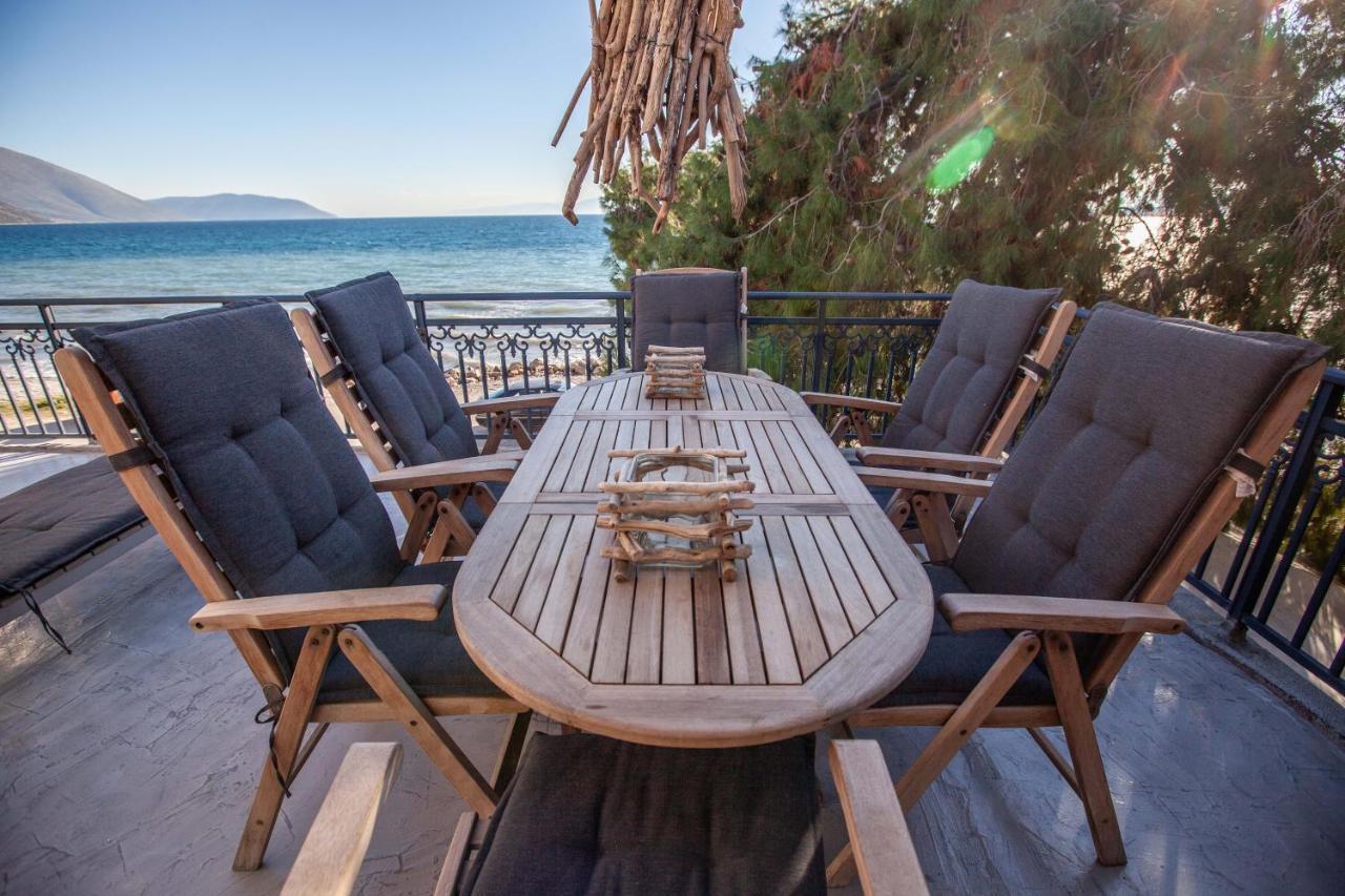 Kalafatis Beach Home Итеа Экстерьер фото