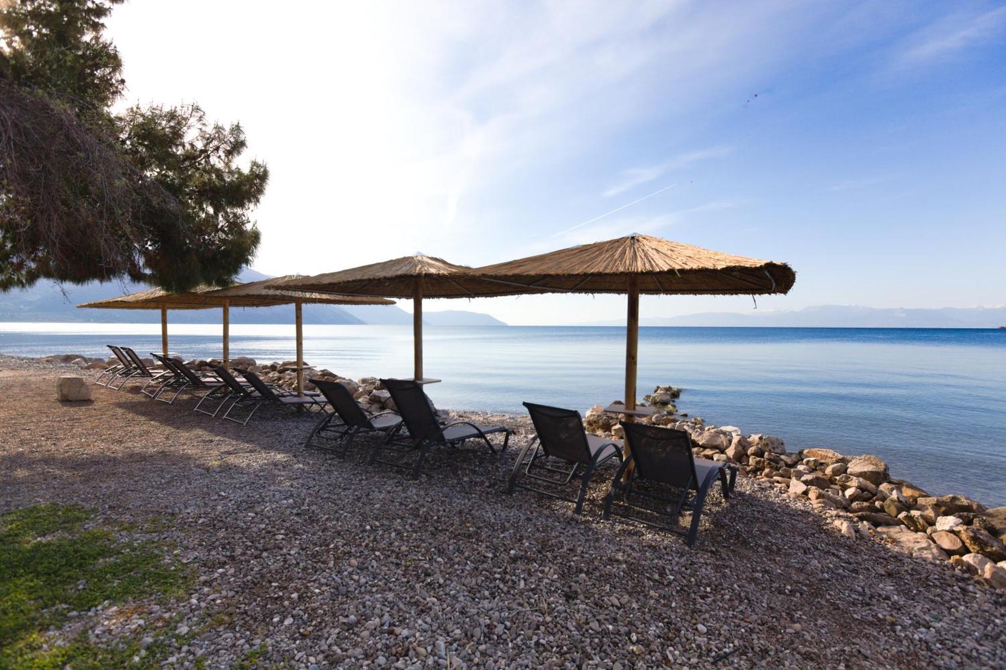Kalafatis Beach Home Итеа Экстерьер фото